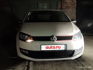 2011 Volkswagen Polo V, белый, 600000 рублей, вид 1