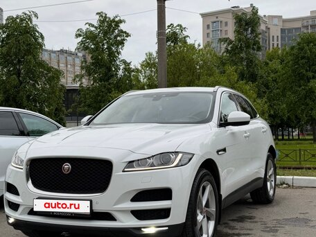 2019 Jaguar F-Pace I, белый, 2200000 рублей, вид 1