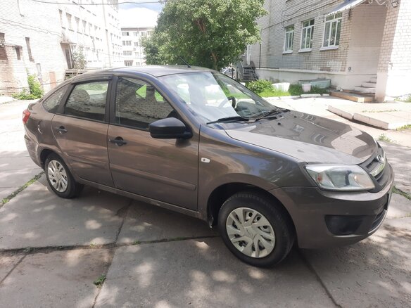 2018 Lada (ВАЗ) Granta I, коричневый, 560000 рублей - вид 5
