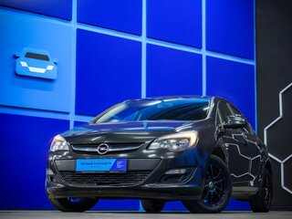 2013 Opel Astra J Рестайлинг, чёрный, 699999 рублей, вид 1
