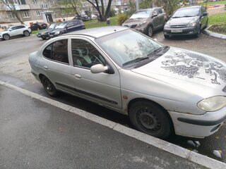 2003 Renault Megane I Рестайлинг, синий, 350000 рублей, вид 4