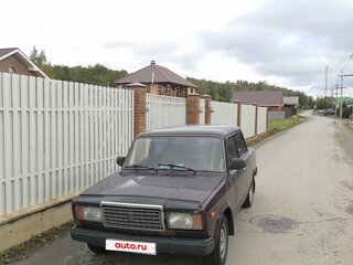 2008 Lada (ВАЗ) 2107, коричневый, 82500 рублей, вид 1