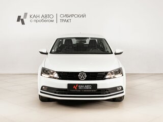 2016 Volkswagen Jetta VI Рестайлинг, белый, 1405800 рублей, вид 2