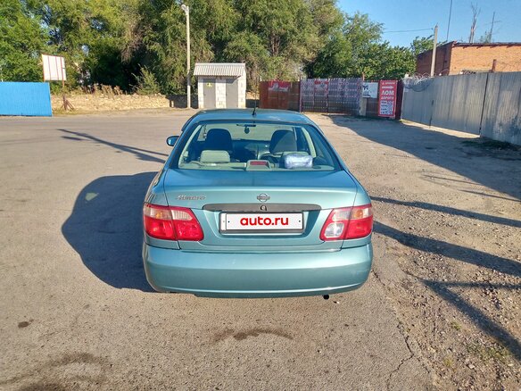 2002 Nissan Almera II (N16), зелёный, 350000 рублей - вид 2