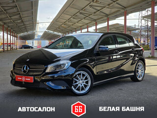 2014 Mercedes-Benz A-Класс 180 III (W176), чёрный, 1404900 рублей, вид 1