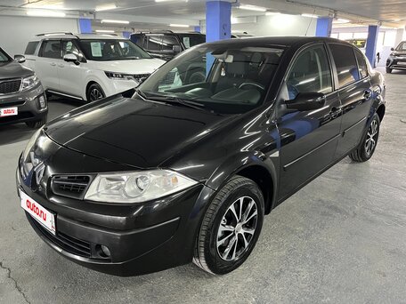 2008 Renault Megane II Рестайлинг, чёрный, 435000 рублей, вид 1