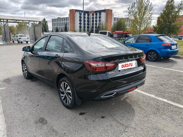 2025 Lada (ВАЗ) Vesta I Рестайлинг (NG), чёрный, 1600000 рублей - вид 8
