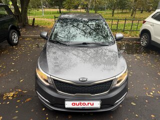 2017 Kia Rio III Рестайлинг, серый, 690000 рублей, вид 2