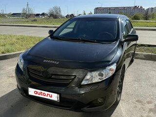 2008 Toyota Corolla X (E140, E150), чёрный, 650000 рублей, вид 2