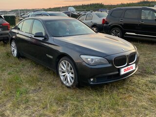 2009 BMW 7 серии Long 730Ld V (F01/F02/F04), серый, 1950000 рублей, вид 3