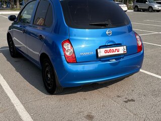 2009 Nissan March III (K12), синий, 600000 рублей, вид 3