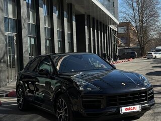 2020 Porsche Cayenne Turbo Coupé III, чёрный, 9700000 рублей, вид 2