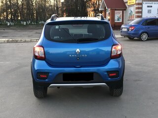 2019 Renault Sandero Stepway II Рестайлинг, синий, 1070000 рублей, вид 3