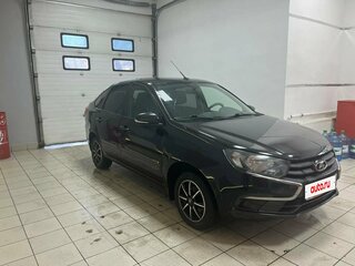 2020 Lada (ВАЗ) Granta I Рестайлинг, чёрный, 590000 рублей, вид 3
