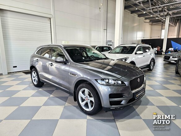2018 Jaguar F-Pace I, серый - вид 2