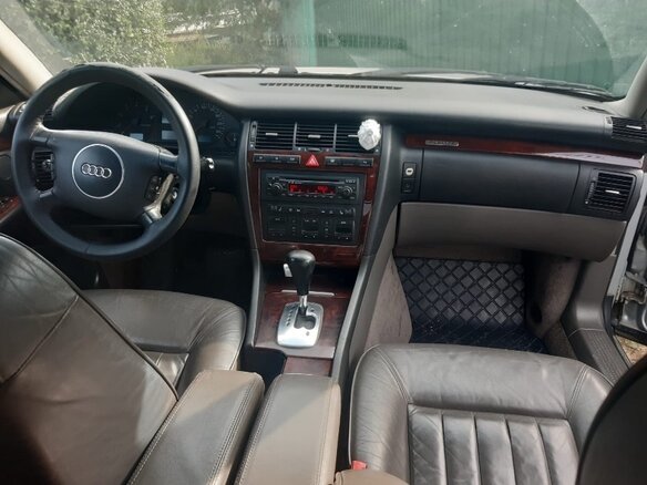 2001 Audi A8 I (D2) Рестайлинг, серый, 800000 рублей - вид 11
