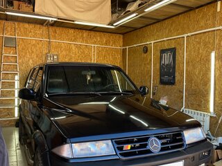 1994 SsangYong Musso I, чёрный, 280000 рублей, вид 2