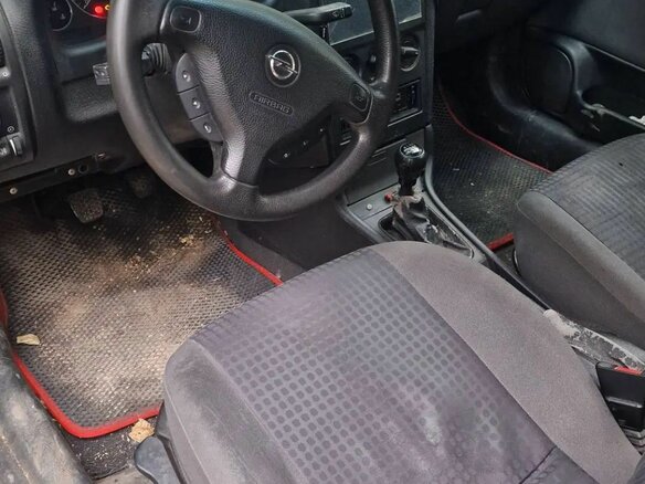2002 Opel Astra G, серый, 140000 рублей - вид 7