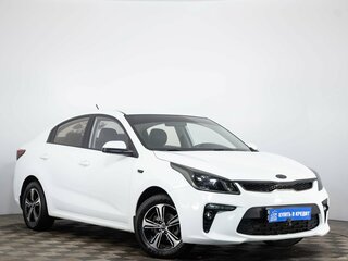 2018 Kia Rio IV, белый, 1629000 рублей, вид 1