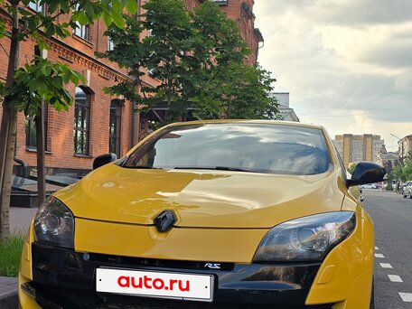 2012 Renault Megane RS III, жёлтый, 1490000 рублей, вид 2