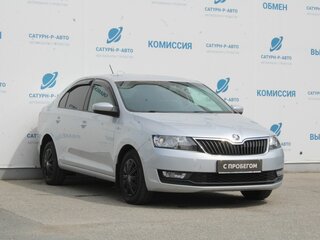 2019 Skoda Rapid I Рестайлинг, серебристый, 1250000 рублей, вид 3