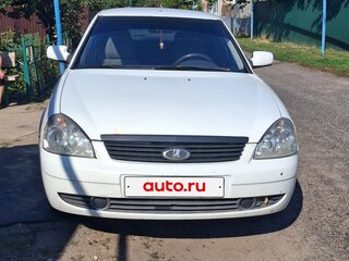 2011 Lada (ВАЗ) Priora I, белый, 220000 рублей, вид 1
