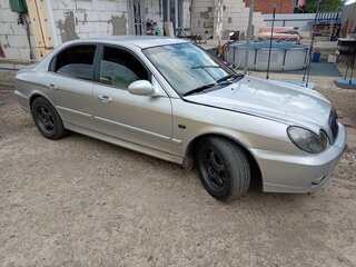 2007 Hyundai Sonata ТагАЗ IV (EF) Рестайлинг, серебристый, 350000 рублей, вид 2
