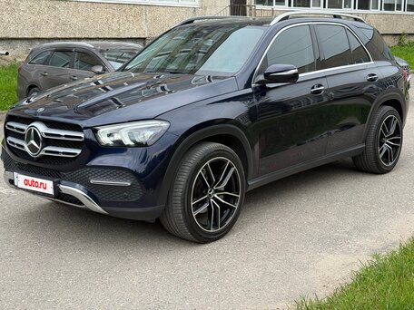 2019 Mercedes-Benz GLE 300 d II (V167), синий, 5065000 рублей, вид 2