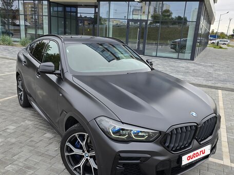 2022 BMW X6 40d III (G06), чёрный, 8200000 рублей, вид 1