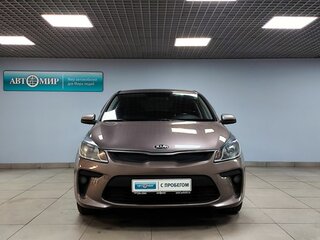 2017 Kia Rio IV, коричневый, 807000 рублей, вид 2