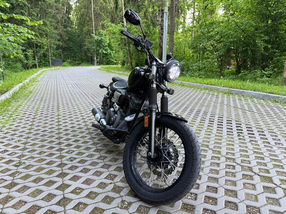 2019 Yamaha XV950 Bolt, чёрный, 650000 рублей - вид 1