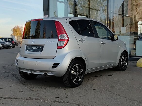 2013 Suzuki Splash I Рестайлинг, серебристый, 899000 рублей - вид 4