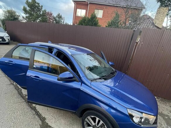 2021 Lada (ВАЗ) Vesta SW Cross I, синий, 1350000 рублей - вид 7