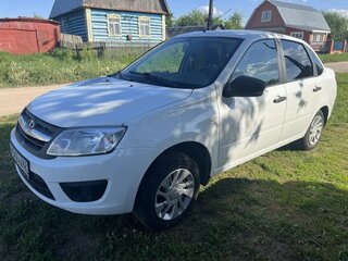 2018 Lada (ВАЗ) Granta I, белый, 450000 рублей, вид 1