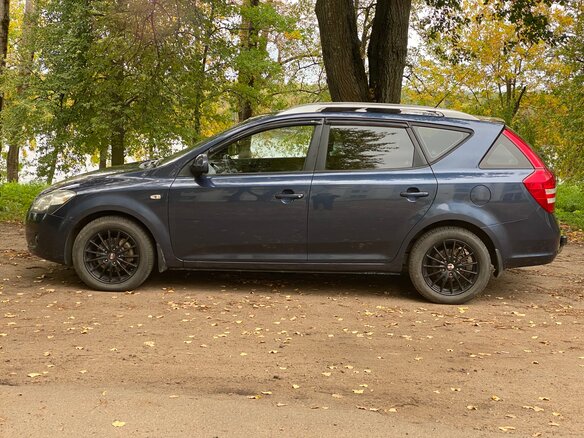2008 Kia Ceed I, синий, 680000 рублей - вид 4
