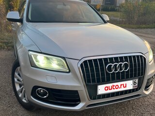 2013 Audi Q5 I (8R) Рестайлинг, серебристый, 1870000 рублей, вид 1