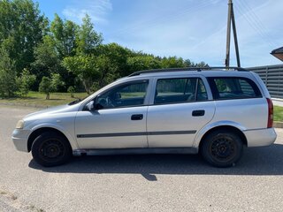 2000 Opel Astra G, серебристый, 244843 рублей, вид 4