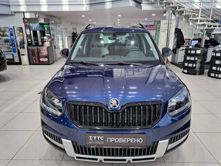 2017 Skoda Yeti I Рестайлинг, синий, 1600000 рублей, вид 2