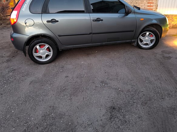 2008 Lada (ВАЗ) Kalina I, серый - вид 16