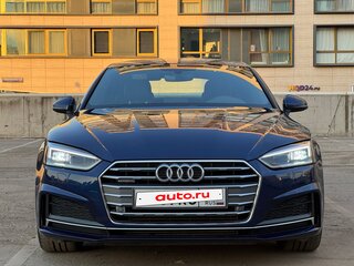 2018 Audi A5 II (F5), синий, 3900000 рублей, вид 3