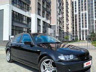 2002 BMW 3 серии 320i IV (E46) Рестайлинг, чёрный, 1120000 рублей, вид 5