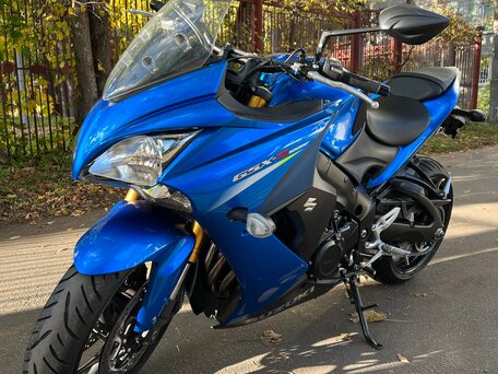 2015 Suzuki GSX-S 1000 F, синий, 820000 рублей, вид 1