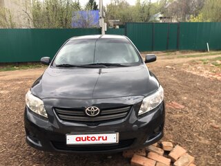 2007 Toyota Corolla X (E140, E150), чёрный, 670000 рублей, вид 1