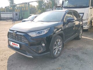 2021 Toyota RAV4 V (XA50), чёрный, 2980000 рублей, вид 2