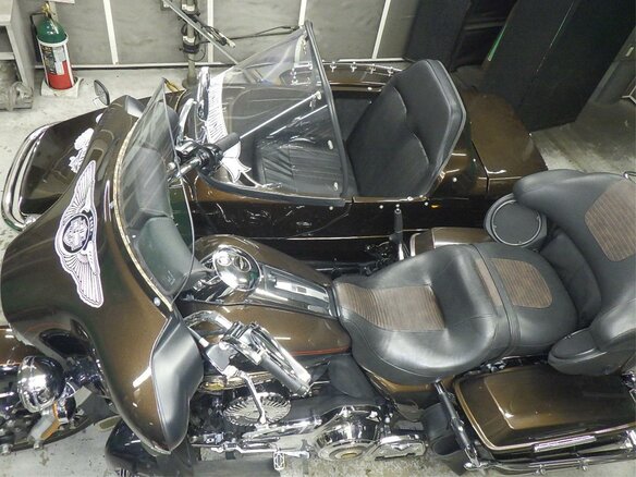 2012 Harley-Davidson Electra Glide, коричневый - вид 10