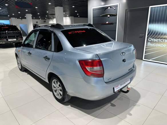 2014 Lada (ВАЗ) Granta I, голубой - вид 3