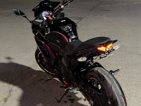 2014 Kawasaki ER-6F (Ninja 650R), фиолетовый, 680000 рублей, вид 5