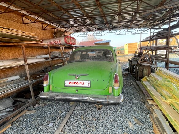 1963 ГАЗ 21 «Волга» 21Л, зелёный, 110000 рублей - вид 3