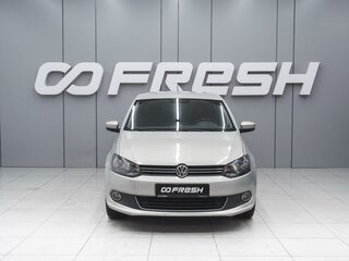2013 Volkswagen Polo V, бежевый, 830000 рублей, вид 3