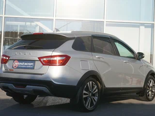 2019 Lada (ВАЗ) Vesta SW Cross I, серебристый, 989000 рублей, вид 5